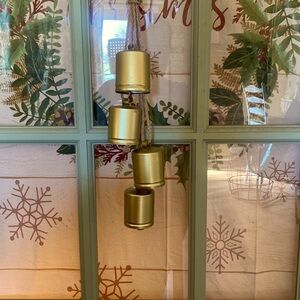 Gold Christmas Bells